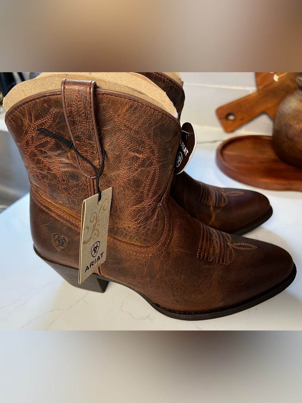 Ariat Women’s Darlin Leather Western Boots
